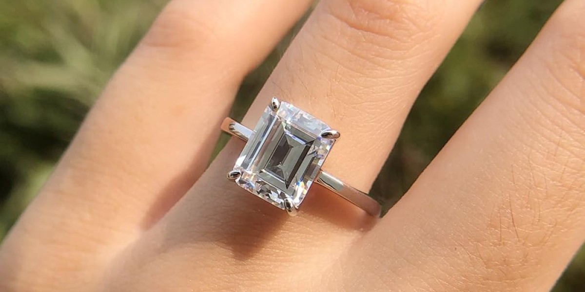 Celebrating timeless beauty with emerald cut rings