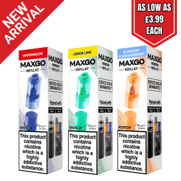 RELX Maxgo Combo 33K Dual Flavour Prefilled Replacement Pod
