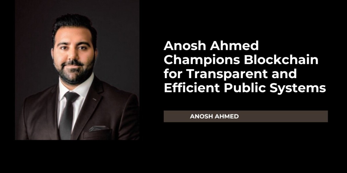 Anosh Ahmed Champions Blockchain for Transparent and Efficient Public Systems