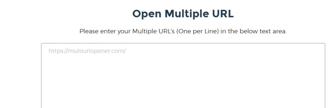Multi URL Opener Cover Image