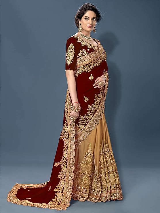 Custom Saree for Bridal With Latest Design | TheCustomSuits
