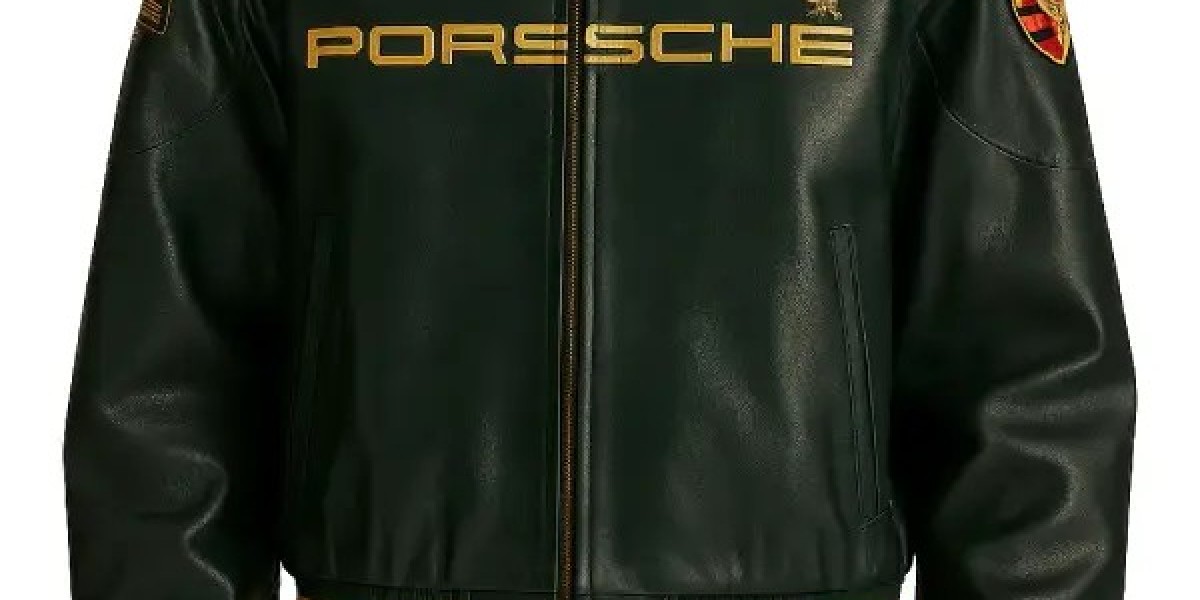 How Porsche Green Leather Jackets Fit Luxury Streetwear Trends