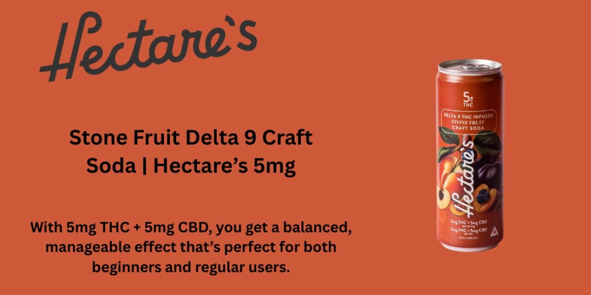 Delta 9 Drinks | Stone Fruit THC Soda | Low Calorie | Hectares