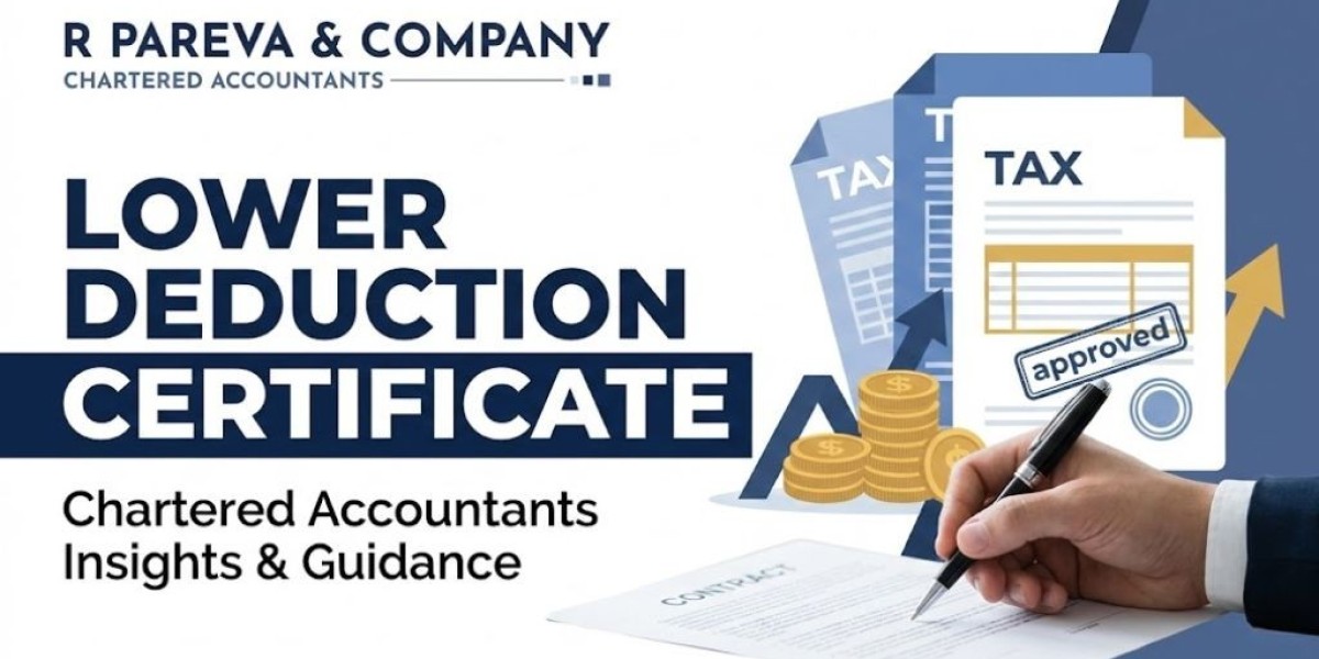 Lower Deduction Certificate | R Pareva & Co