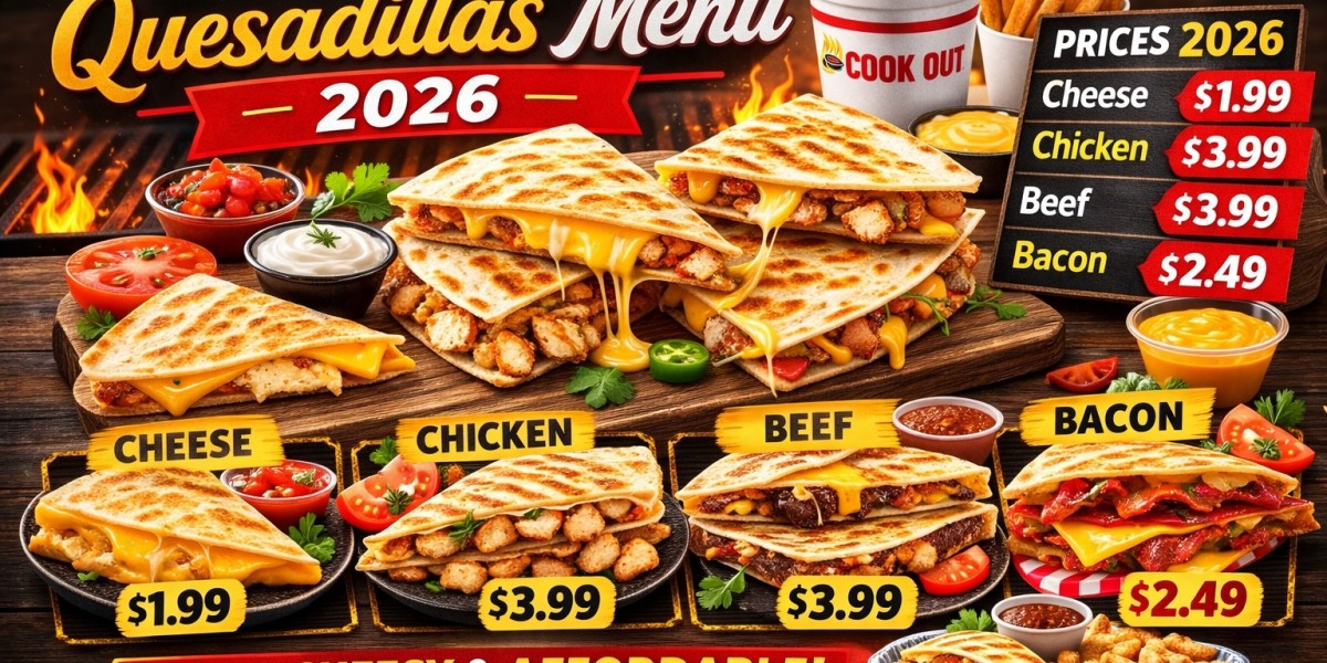 Cookout Quesadillas Menu 2026 | Tasty & Affordable Options