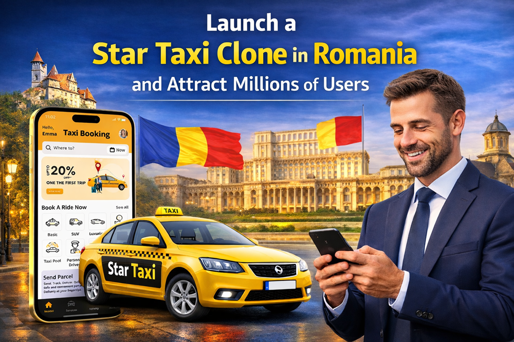 Build Taxi App in Romania with Star Taxi Clone