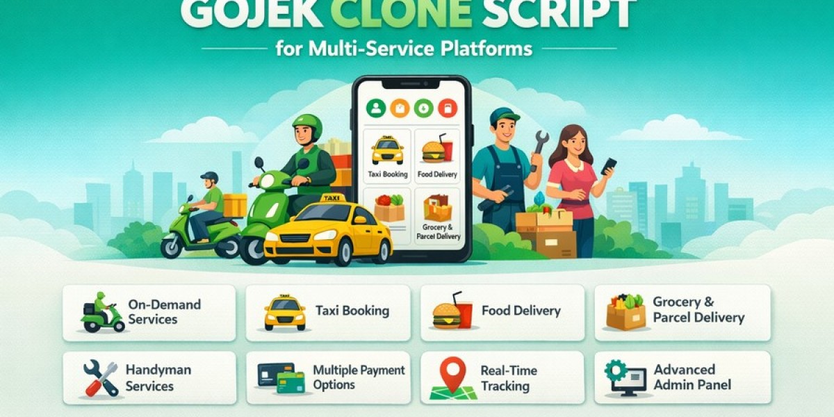 All-in-One Gojek Clone Script for Multi-Service Platforms