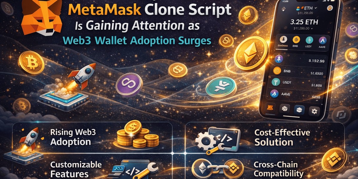 Why MetaMask Clone Script Is Gaining Attention as Web3 Wallet Usage Grows