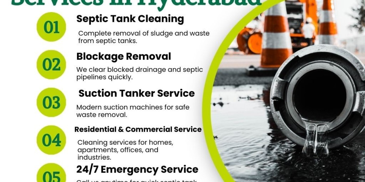 Septic Tank Cleaning Services in Hyderabad