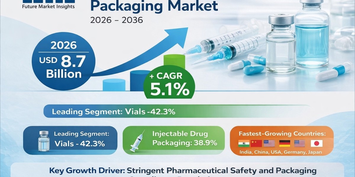 Pharmaceutical Glass Packaging Market Set to Reach USD 14.2 Billion by 2036
