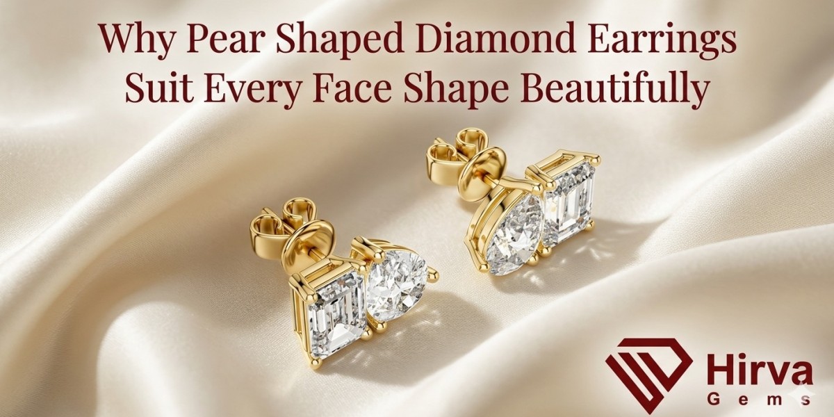 Why Pear Shaped Diamond Earrings Suit Every Face Shape Beautifully