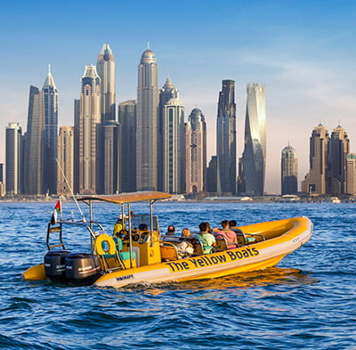 Yellow Boat Dubai Tours & Tickets | Guided Boat Ride