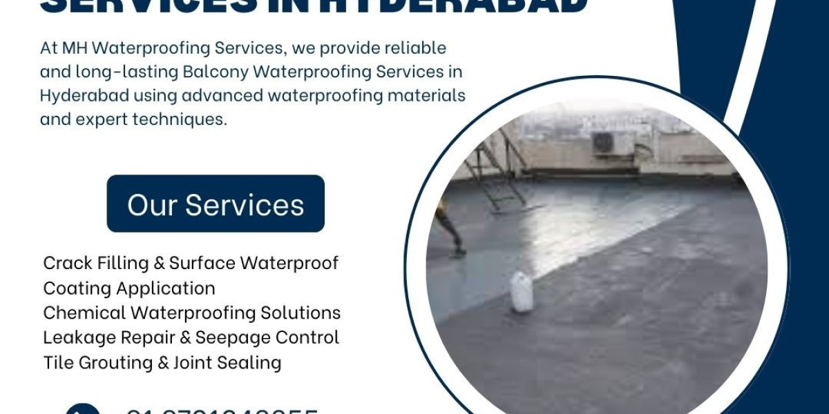 Balcony Waterproofing Services in Hyderabad – Protect Your Property from Long-Term Damage