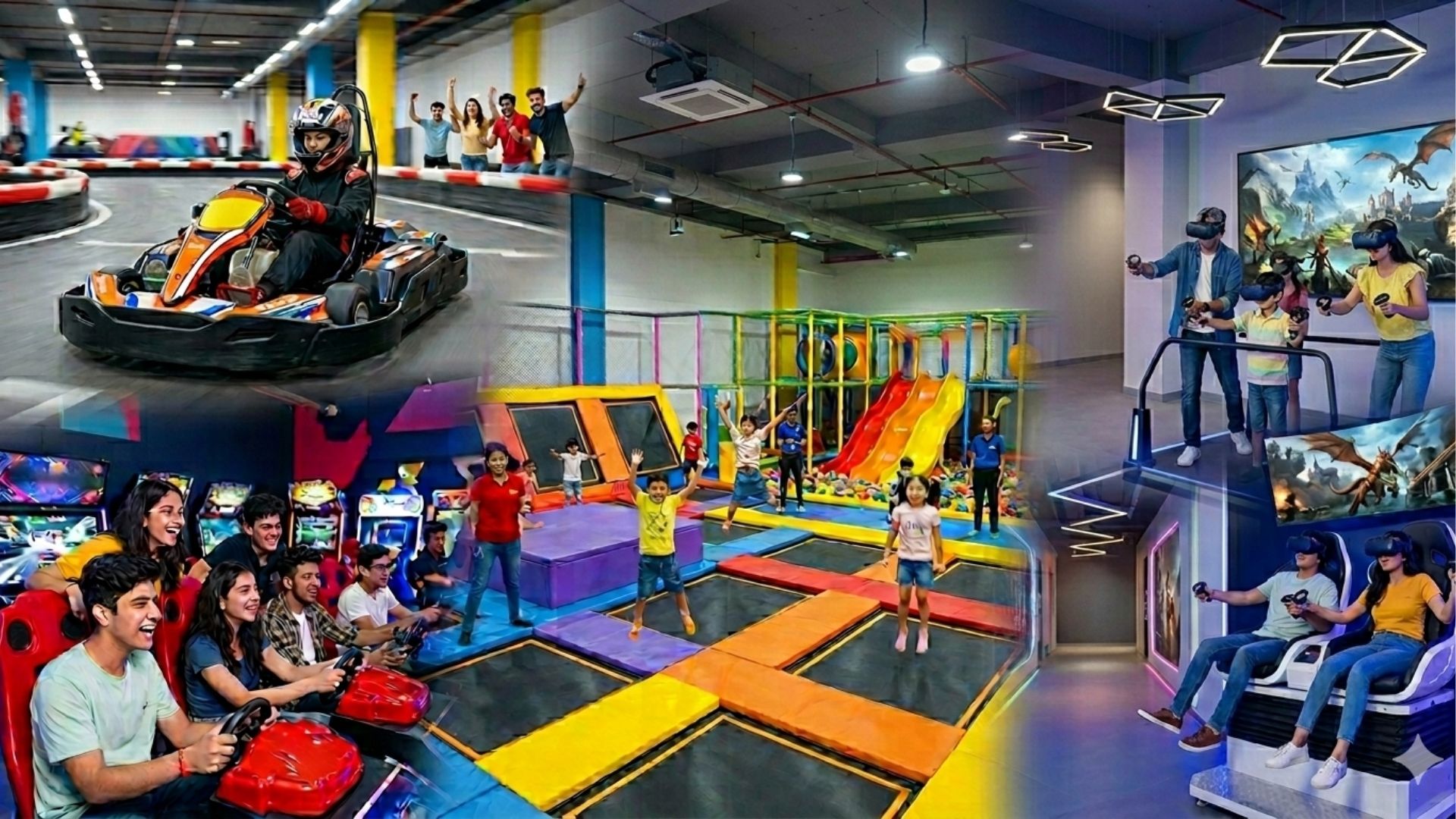 Fun Places in Chandigarh This Summer—HopUp Adventure Zone