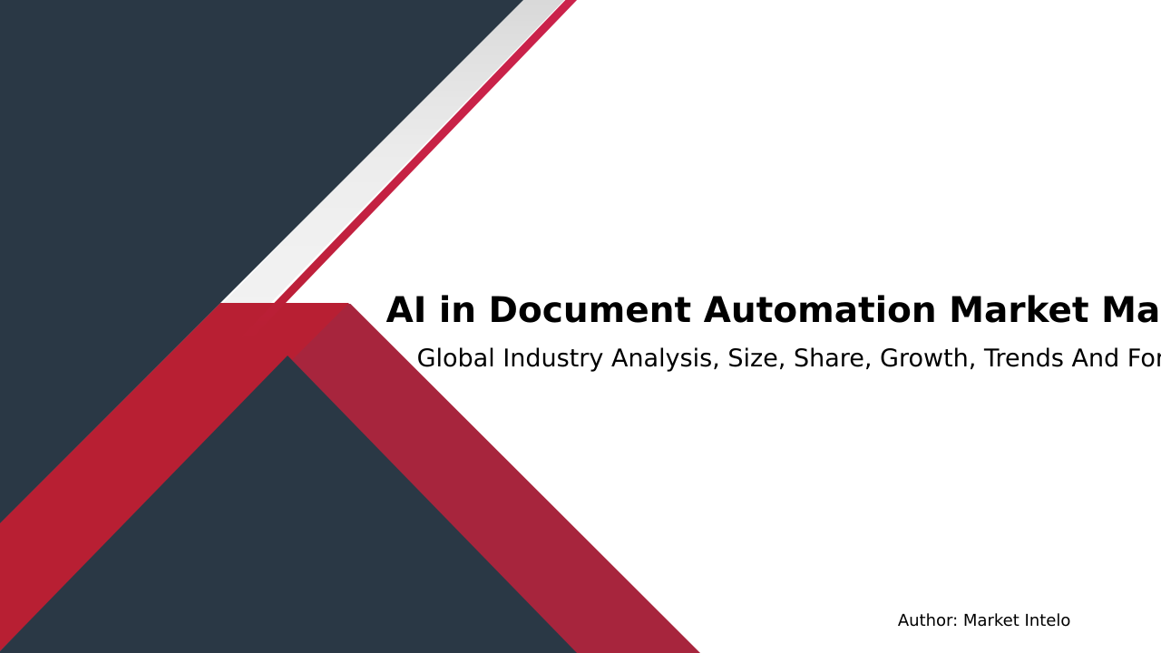 AI in Document Automation Market Research Report 2033