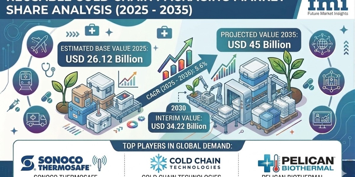 Reusable Cold Chain Packaging Market to Surpass USD 18 Billion by 2035 | Fueled by Growth in Temperature-Sensitive Logis