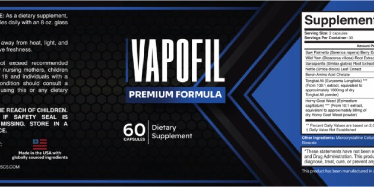VapoFil Supplement for Men – Boost Stamina, Energy & Male Vitality Naturally