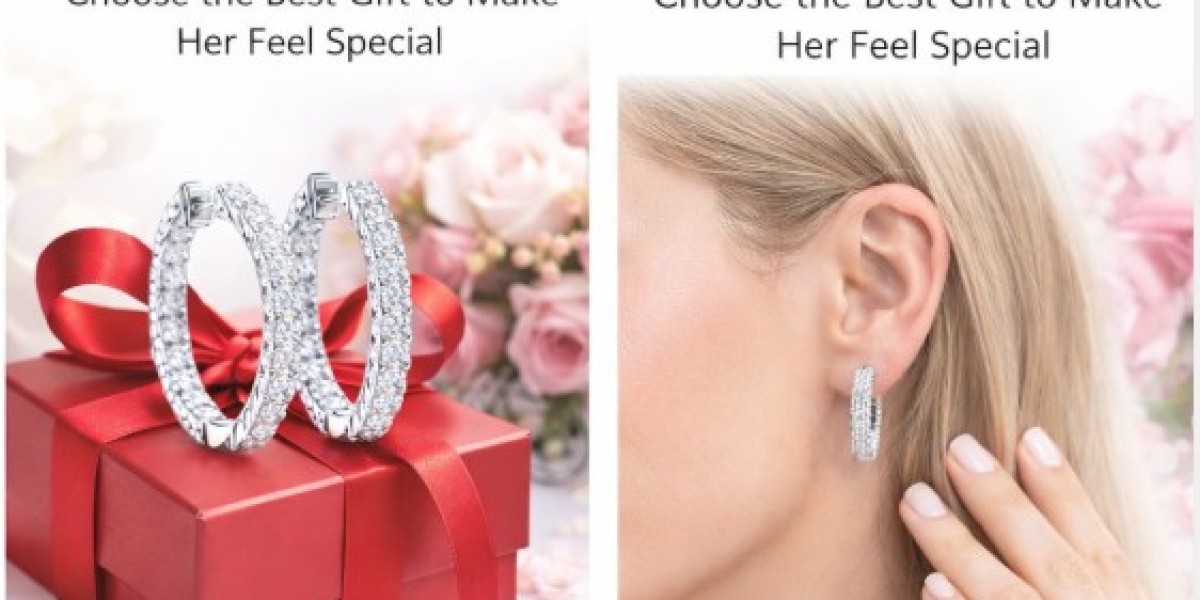 Hoop Diamond Earrings: Choose the Best Gift to Make Her Feel Special