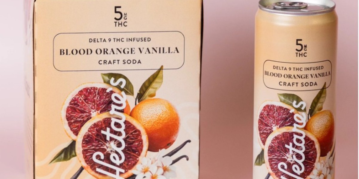 Blood Orange Vanilla THC Drink | Refreshing Cannabis Beverages