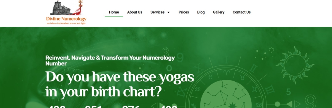 Diviine Numerology Numerology Cover Image