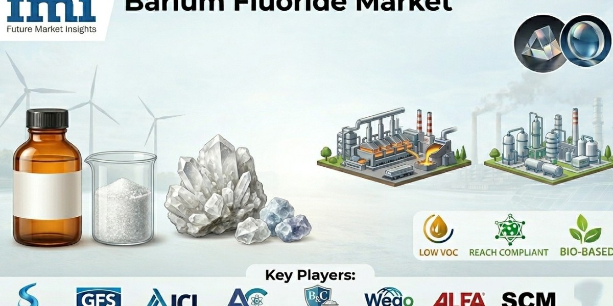 Global Barium Fluoride Market to Reach USD 16.94B by 2036, Asia Pacific Leads with Solvay, GFS Chemicals, All-Chemie