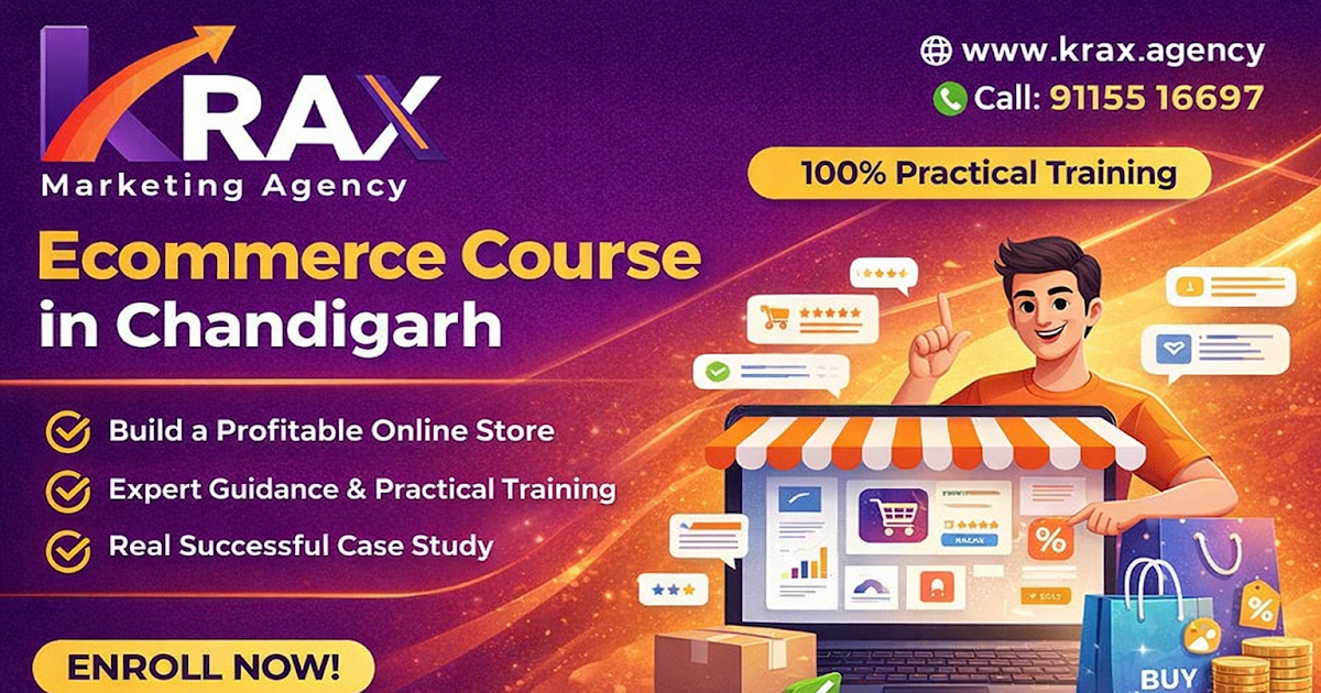 Krax Ecommerce Course Agency in Chandigarh