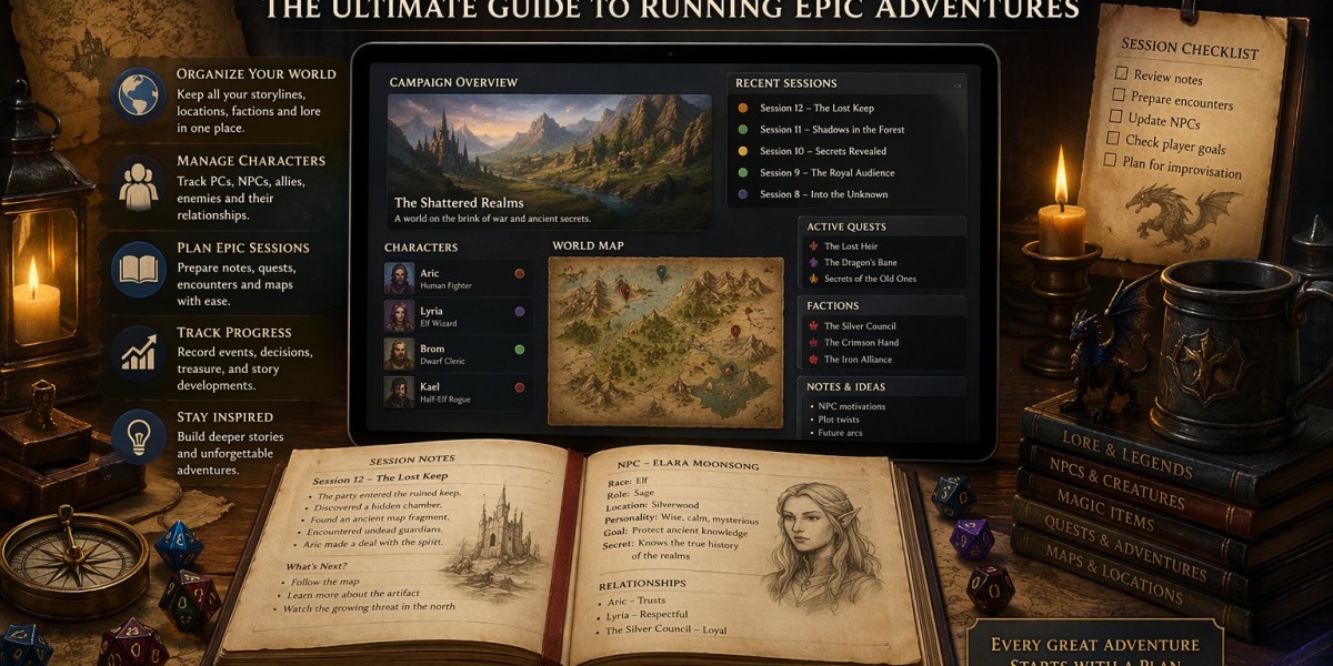 RPG Campaign Manager: The Ultimate Guide to Running Epic Adventures