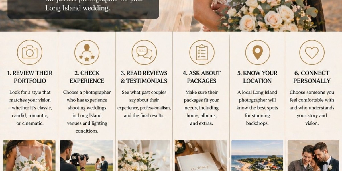 How to Choose the Best Wedding Photographer in Long Island for Your Big Day