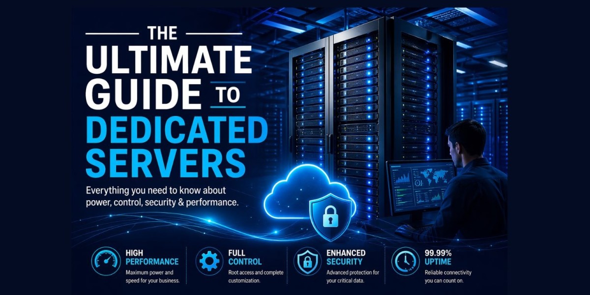 Dedicated Server Hosting — Full Control & Maximum Power