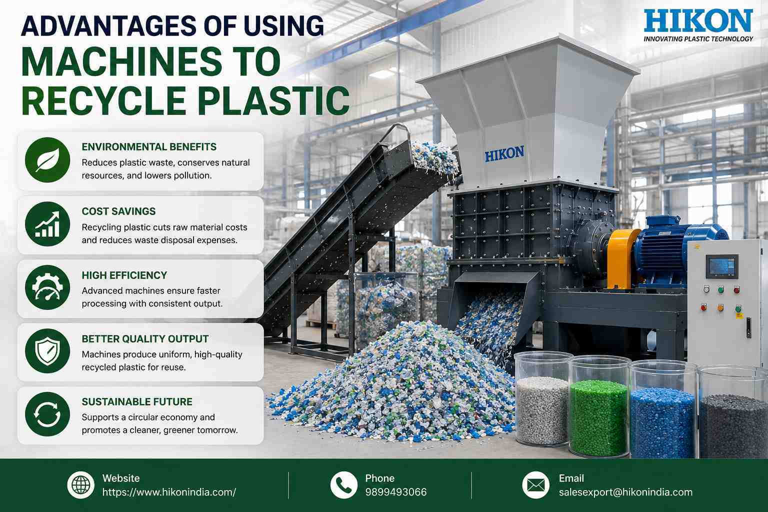 Whizolosophy | Advantages of Using Machines to Recycle Plastic