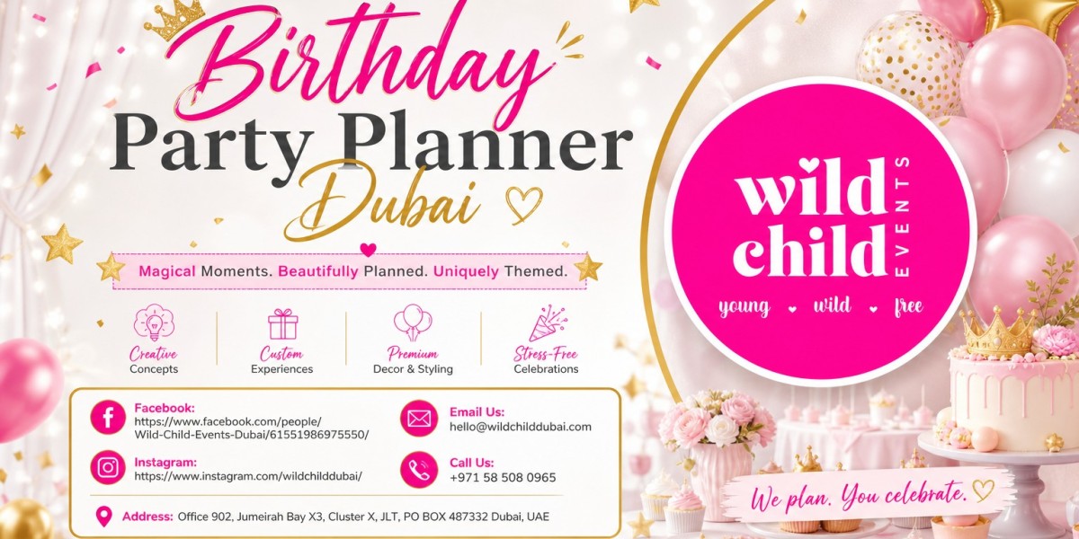 How Professional Birthday Party Planner Dubai Elevates Every Celebration