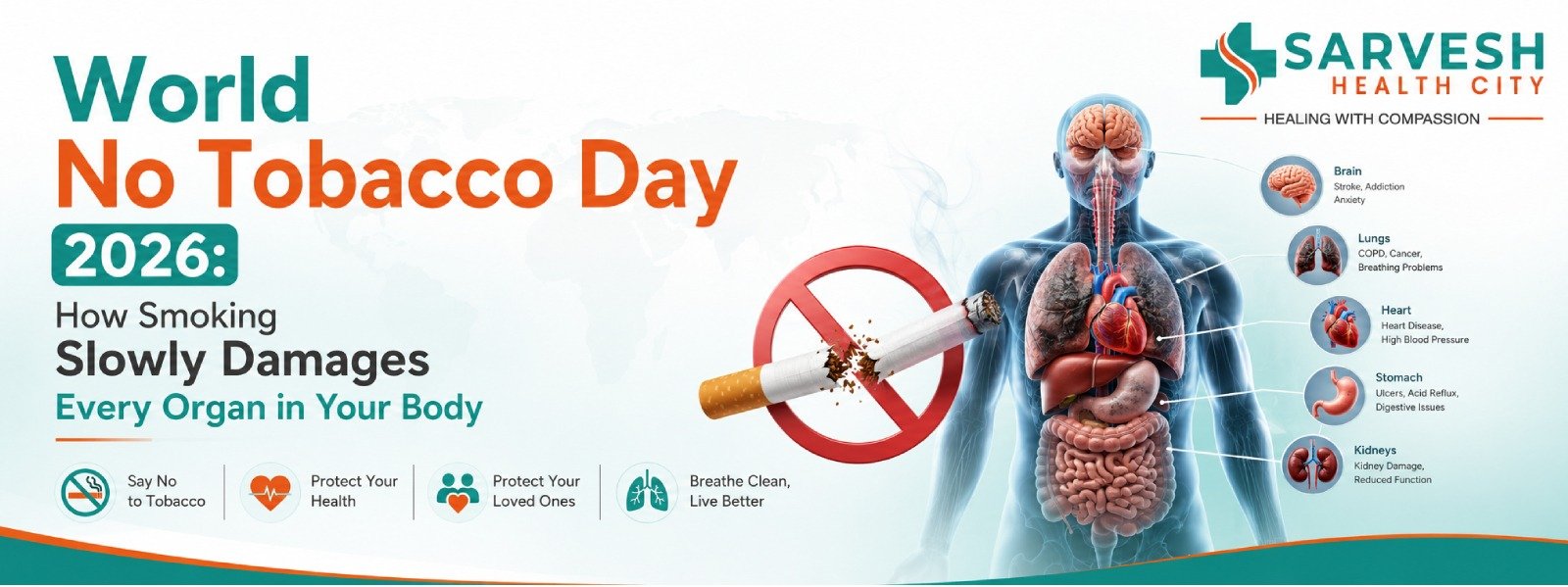 World No Tobacco Day 2026: How Smoking Slowly Damages Every Organ In Your Body