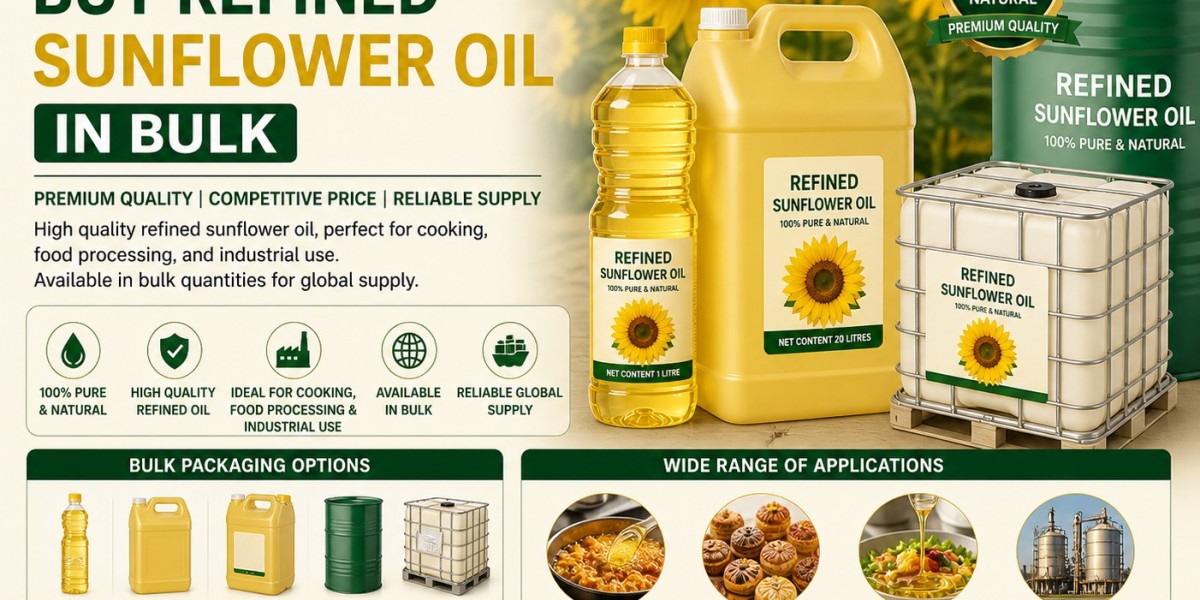 Cooking Oil Manufacturer and Buy Refined Sunflower Oil in Bulk