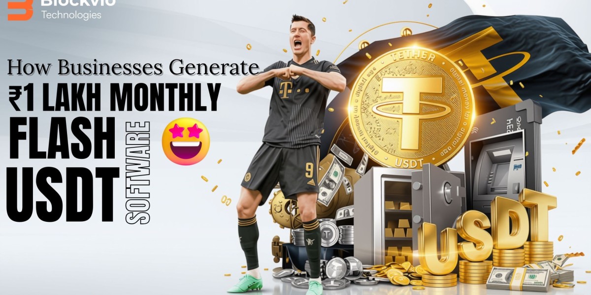 How Businesses Generate ₹1 Lakh Monthly Using Flash USDT Software