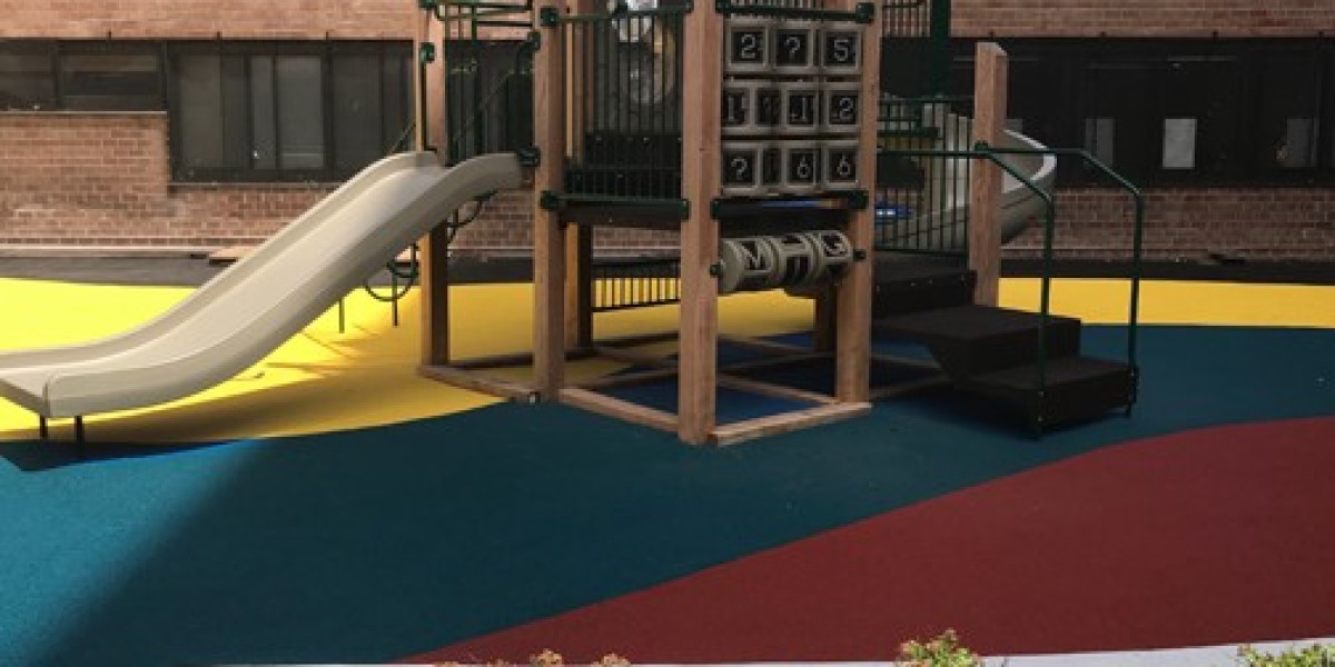 Durable Pour in Place Rubber Playground Surface Maryland