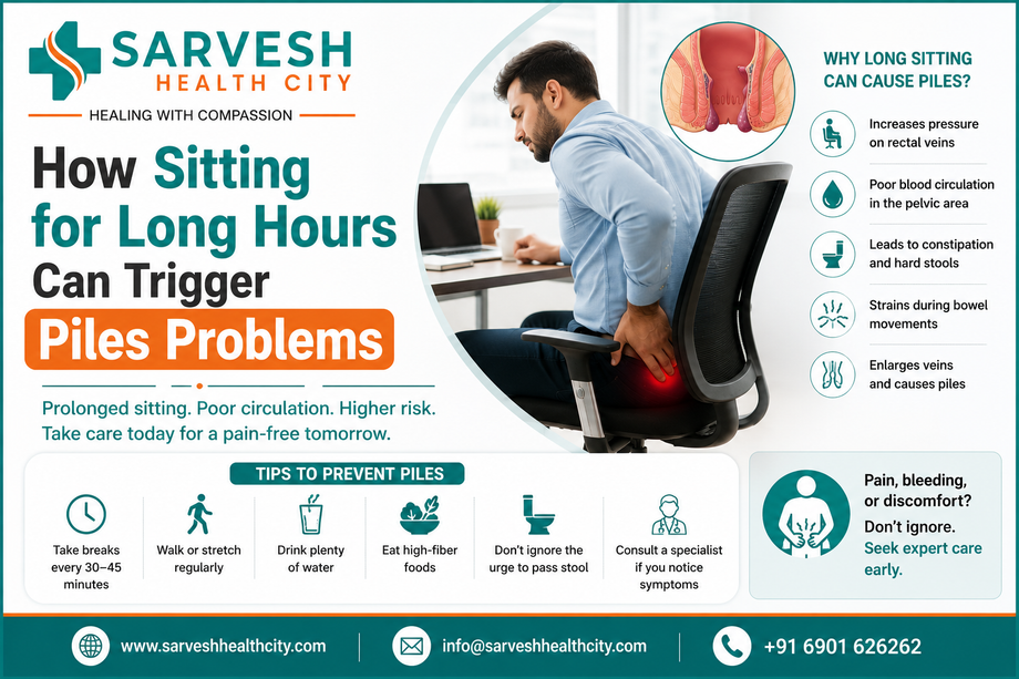 How Sitting for Long Hours Can Trigger Piles Problems - JustPaste.it