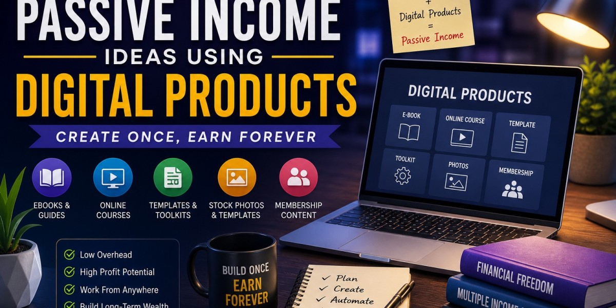 Passive Income Ideas Using Digital Products: A Practical Guide to Building Sustainable Online Revenue