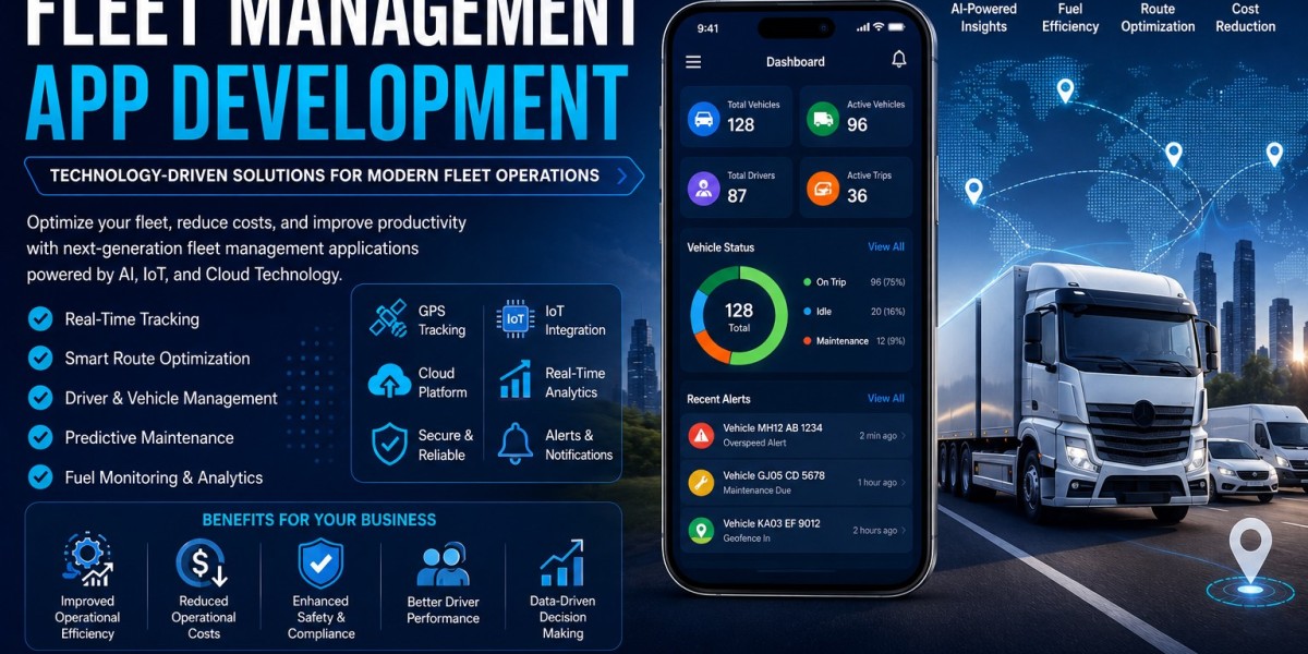 Advanced Fleet Management App Development Services for Smart Transportation Businesses