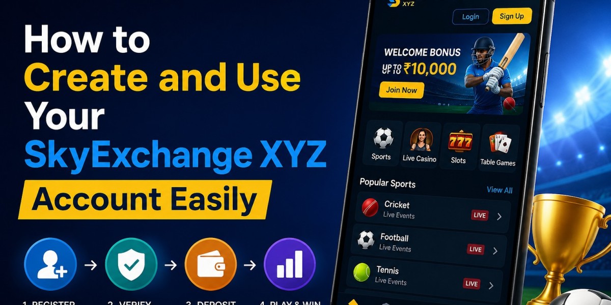 How to Create and Use Your SkyExchange XYZ Account Easily