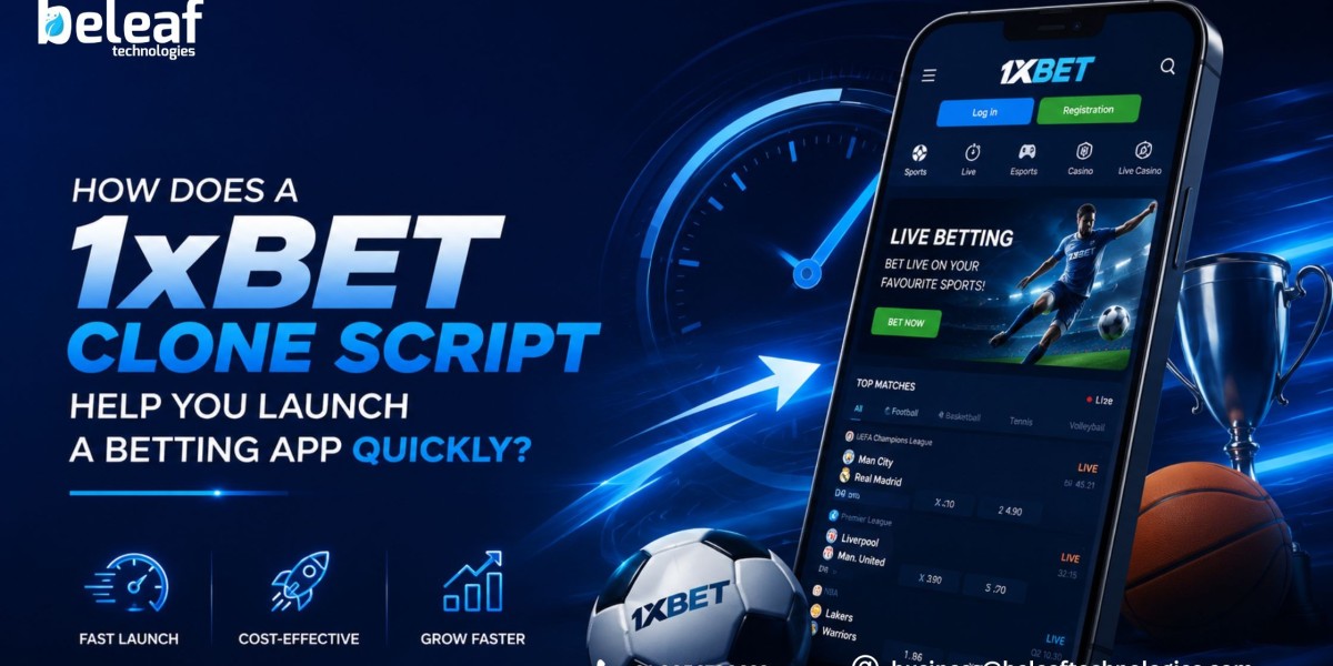 How Does a 1xBet Clone Script Help You Launch a Betting App Quickly?