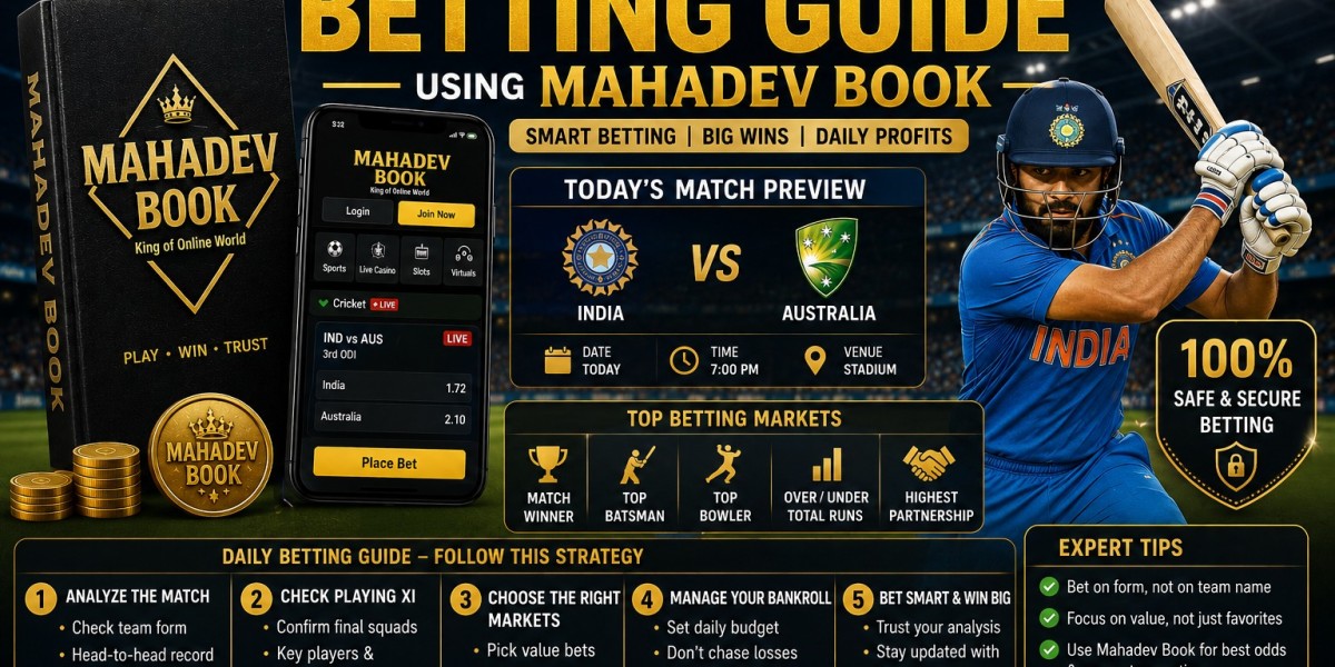 Daily Cricket Betting Guide Using Mahadev Book