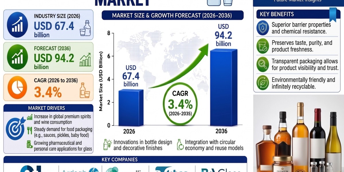 Glass Container Market to Register Steady Growth Through 2036 | Fueled by Large-Scale Sourcing of Recycled Glass and Cul