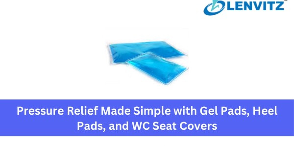 Pressure Relief Made Simple with Gel Pads, Heel Pads, and WC Seat Covers