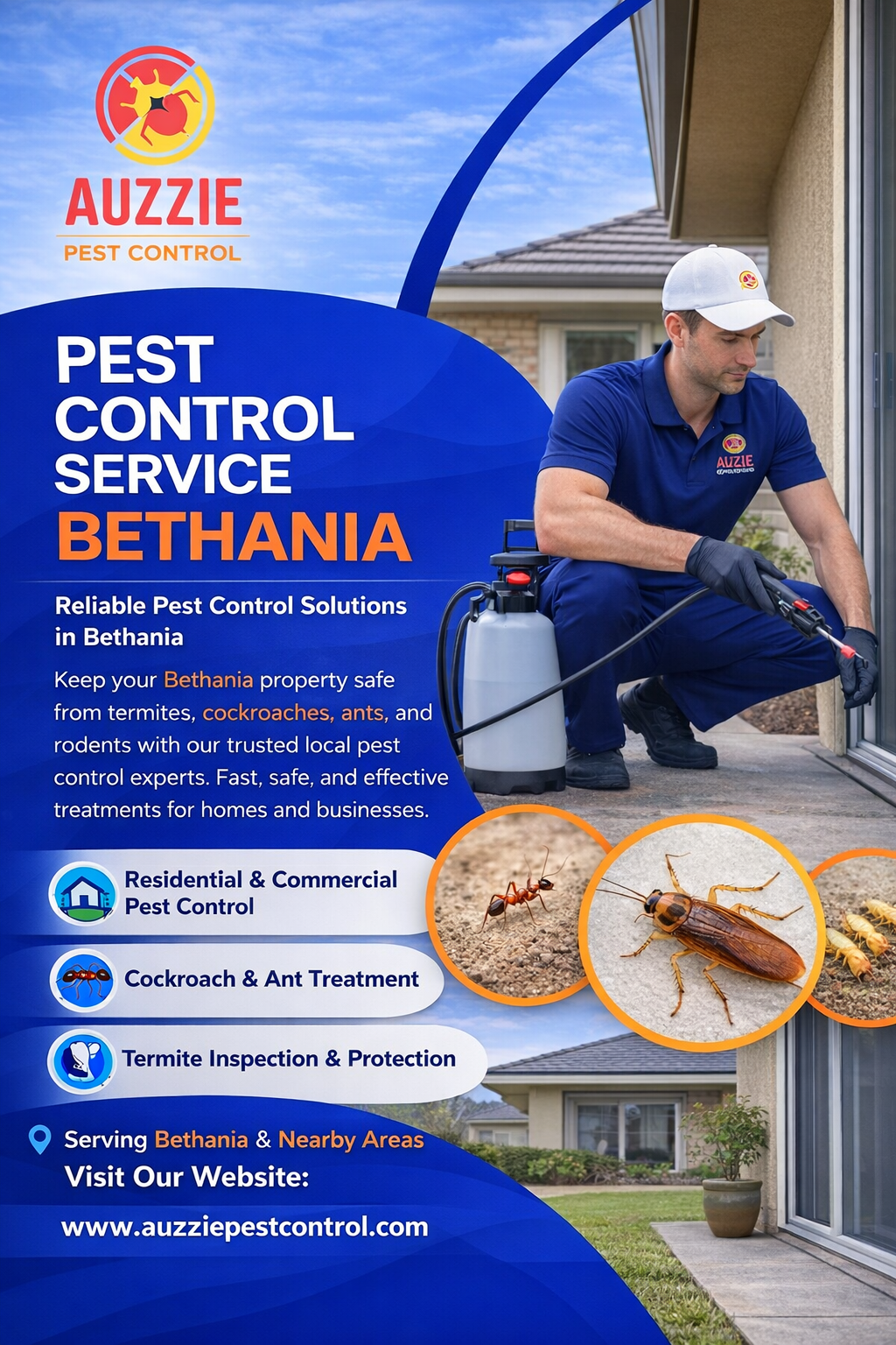 Pest Control Services Bethania - Auzzie Pest Control