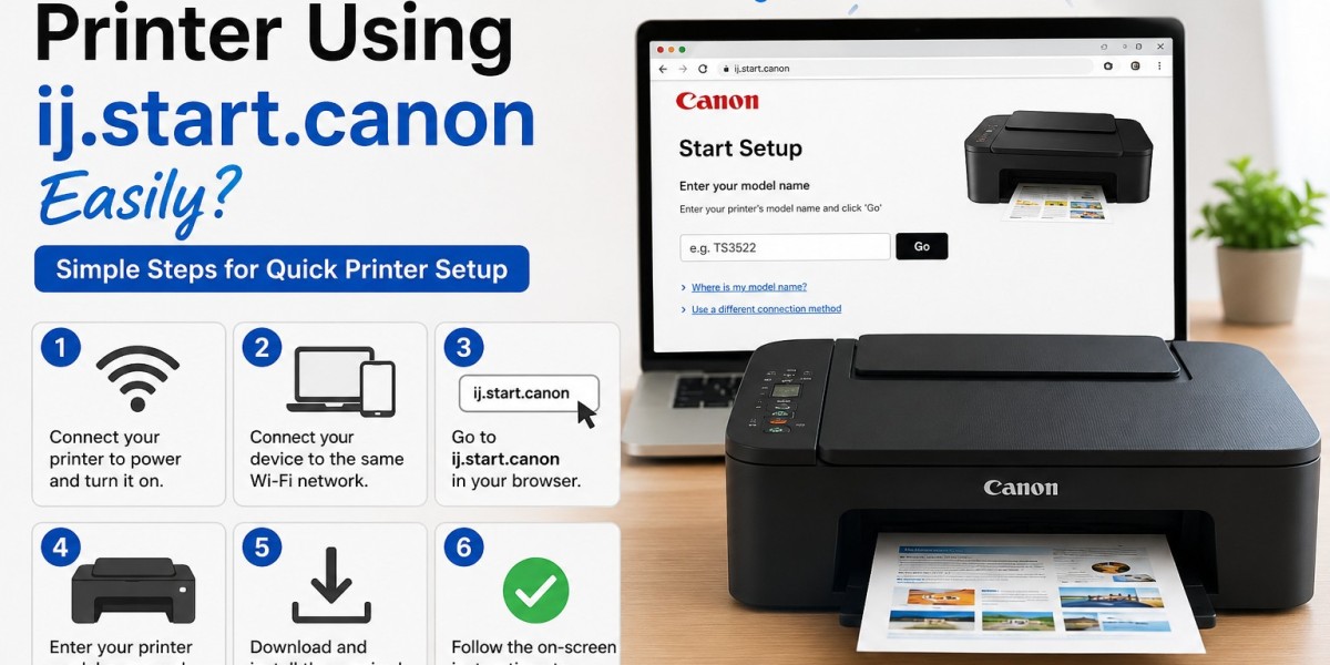 How to Set Up Printer Using ij.start.canon Easily?