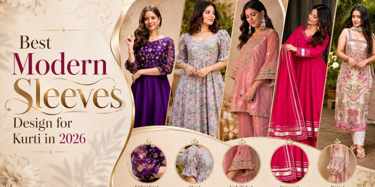 Modern Sleeves Design Trends Every Kurti Lover Should Know