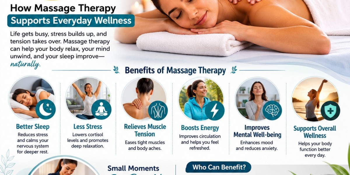 Sleep Better and Feel More Relaxed How Massage Therapy Supports Everyday Wellness