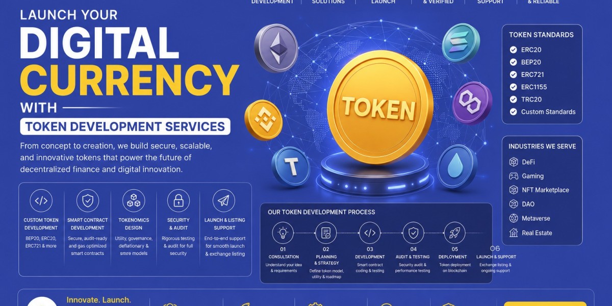Launch Your Digital Currency with Token Development Services