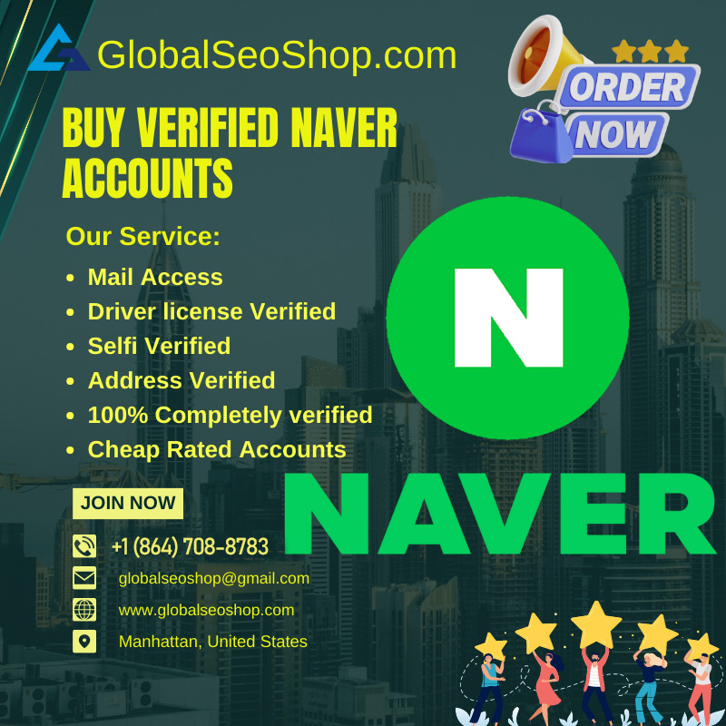 Buy Naver Accounts - GlobalSeoShop