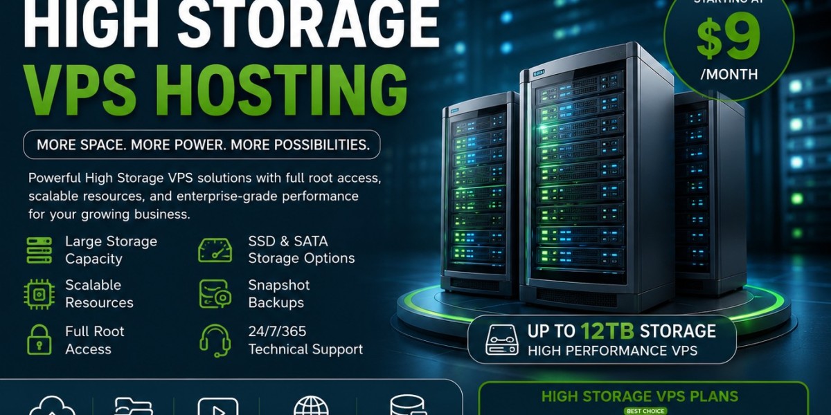 High Storage VPS Hosting | Affordable Large Storage VPS